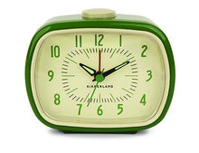 Load image into Gallery viewer, Retro Alarm Clock + Green