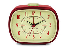 Load image into Gallery viewer, Retro Alarm Clock + Red