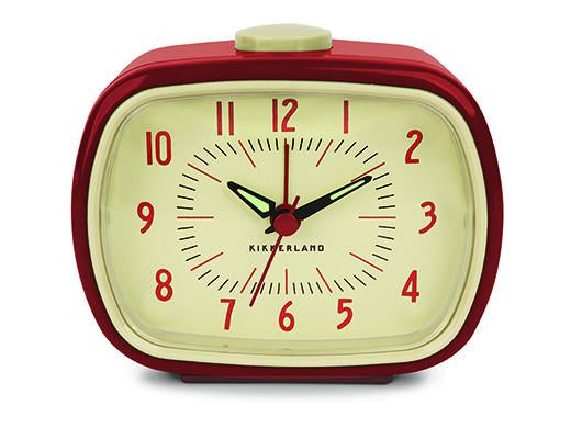 Retro Alarm Clock + Red