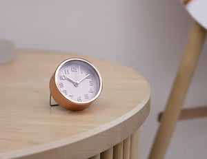 Gold And Copper Alarm Clock