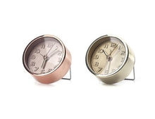 Load image into Gallery viewer, Gold And Copper Alarm Clock