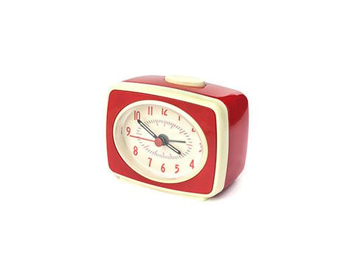 Classic Alarm Clock - Red