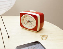 Load image into Gallery viewer, Classic Alarm Clock - Red