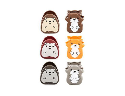 Woodland Bag Clips Set Of 6