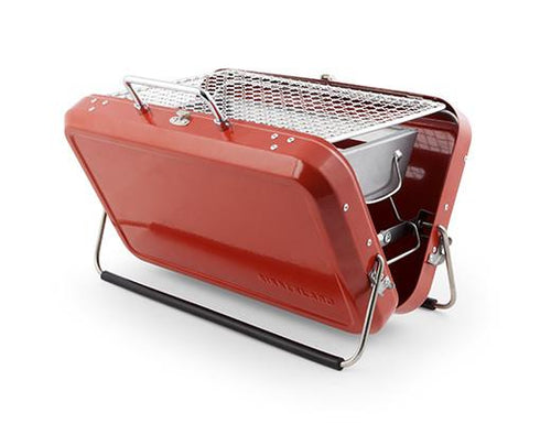 Portable BBQ Suitcase Red