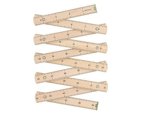 Wooden Folding Ruler