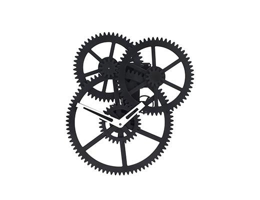 Triple Gear Wall Clock