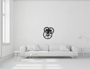 Triple Gear Wall Clock