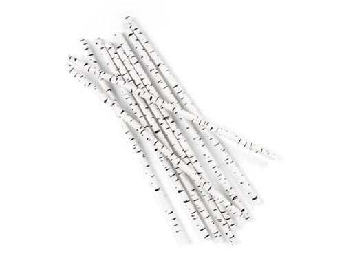 Paper Straws + Birch 144 Per Box