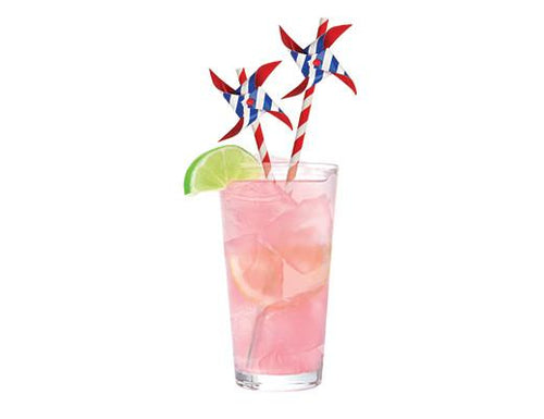 Pin Wheel Paper Straws