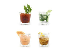 Load image into Gallery viewer, Bartending Glasses Set Of 4