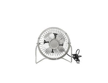 Load image into Gallery viewer, USB Desk Fan - Silver