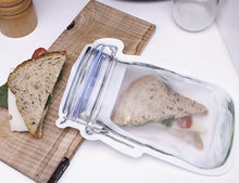 Load image into Gallery viewer, Zipper Mason Jar Large Bag